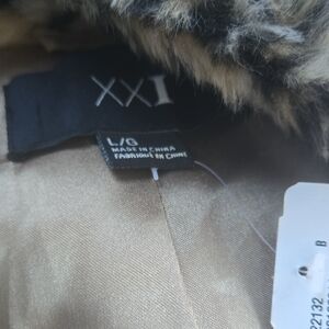 Forever 21 Tan Teddy Jacket. Brand New With Tags!